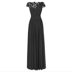 Bridesmaids Long Chiffon Prom Evening Gown